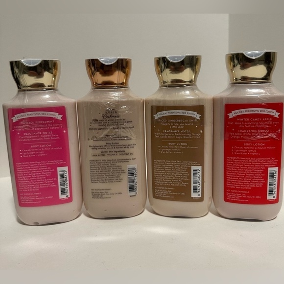 Bath and Body Works Collection of Christmas Lotions - Picture 2 of 6